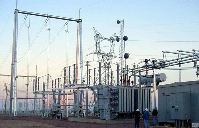 嵐縣東村變電站不銹鋼水箱變頻供水設備